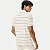 POLO HERING MANGA CURTA OFFWHITE COMFORT MALHA LISTRADA MASCULINO ADULTO - Imagem 2
