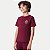 CAMISETA HERINGKIDS MANGA CURTA VINHO COMFORT ALGODÃO SILKADO  MASCULINA INFANTIL - Imagem 1