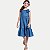 VESTIDO VIGAT REGATA JEANS TENCEL FEMININO INFANTIL - Imagem 1