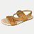 SANDALIA MODARE RASTEIRA CARAMELO FEMININA ADULTO - Imagem 1