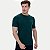 CAMISETA SALLO MANGA CURTA SLIM MISTA LISA VERDE MASCULINA ADULTO - Imagem 1
