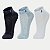 MEIA LUPO KIDS PACOTE COM 3 PARES SOQUETE LISA AZUL MARINHO UNISEX INFANTIL - Imagem 1