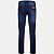 CALÇA WRANGLER JEANS MÉDIO COM ELASTANO SLIM MASCULINO ADULTO - Imagem 2