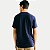 CAMISETA HERING MANGA CURTA COMFORT ALGODÃO SILKADA AZUL MARINHO MASCULINO ADULTO - Imagem 2