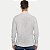 CAMISA PITT MANGA LONGA SLIM ALGODÃO XADREZ BRANCO MASCULINO ADULTO - Imagem 2