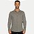 CAMISA PITT MANGA LONGA SLIM ALGODÃO GRAGITE MASCULINO ADULTO - Imagem 1