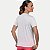 BLUSA MIZUNO MANGA CURTA FITNESS POLIESTER BRANCO FEMININA ADULTO - Imagem 2