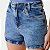 SHORT OGNUS JEANS MÉDIO COM ELASTANO BÁSIC FEMININA ADULTO - Imagem 3