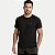 CAMISETA VOLEIO MANGA CURTA FITNESS POLIAMIDA PRETO MASCULINO ADULTO - Imagem 1