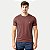 CAMISETA VOLEIO MANGA CURTA FITNESS POLIAMIDA BORDÔ MASCULINO ADULTO - Imagem 1