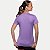BLUSA MIZUNO MANGA CURTA POLIESTER FITNESS LILAS FEMININA ADULTO - Imagem 2