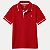 POLO HERINGKIDS MANGA CURTA COMFORT MALHA VERMELHO MASCULINO INFANTIL - Imagem 2
