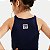 CONJUNTO VERÃO HERINGKIDS SHORT E BLUSA REGATA AZUL MARINHO FEMININA INFANTIL - Imagem 2
