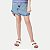 SHORT SAIA HERINGKIDS JEANS CLARO BRUTO BÁSIC FEMININA INFANTIL - Imagem 1