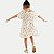 VESTIDO HERINGKIDS MANGA CURTA VISCOSE ESTAMPADO OFFWHITE FEMININA INFANTIL - Imagem 3