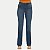 CALÇA PITT JEANS MÉDIO COM ELASTANO BOOTCUT FEMININA ADULTO - Imagem 1