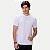 CAMISETA SALLO MANGA CURTA SLIM MISTA SILKADA BRANCO MASCULINO ADULTO - Imagem 1