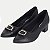 SAPATO PICCADILLY SALTO MÉDIO SCARPIN PRETO FEMININA ADULTO - Imagem 2