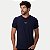 CAMISETA SALLO MANGA CURTA SLIM MISTA SILKADA AZUL MARINHO MASCULINO ADULTO - Imagem 1