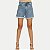 SHORT PITT JEANS CLARO BRUTO BÁSIC FEMININA ADULTO - Imagem 1
