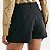 SHORT HERING SAIA ALGODÃO ALFAIATARIA PRETO FEMININO ADULTO - Imagem 2