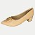 SAPATO PICCADILLY SALTO MÉDIO SCARPIN NUDE FEMININO ADULTO - Imagem 1