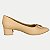 SAPATO PICCADILLY SALTO MÉDIO SCARPIN NUDE FEMININO ADULTO - Imagem 2