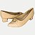 SAPATO PICCADILLY SALTO MÉDIO SCARPIN NUDE FEMININO ADULTO - Imagem 4