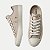 TÊNIS CONVERSE CASUAL DE LONA BEGE FEMININO ADULTO - Imagem 5