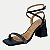SANDALIA VIZZANO SALTO ALTO FESTA PRETA FEMININA ADULTO - Imagem 1