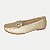 SAPATO MODARE MOCASSIM DOURADO FEMININO ADULTO - Imagem 1