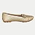 SAPATO MODARE MOCASSIM DOURADO FEMININO ADULTO - Imagem 2