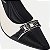 SAPATO PICCADILLY SALTO ALTO SCARPIN OFFWHITE FEMININO ADULTO - Imagem 3