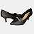 SAPATO MODARE SALTO MEDIO SCARPIN PRETO FEMININO ADULTO - Imagem 4