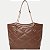 BOLSA RAFITTHY OMBRO SINTETICO MARROM FEMININO ADULTO - Imagem 2