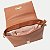 BOLSA RAFITTHY TRANSVERSAL SINTETICO MARROM CLARO FEMININO ADULTO - Imagem 3