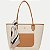 BOLSA RAFITTHY OMBRO SINTETICO COM LENÇO OFFWHITE FEMININO ADULTO - Imagem 3
