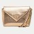 BOLSA RAFITTHY TRANSVERSAL SINTETICO DOURADO FEMININO ADULTO - Imagem 2