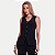 COLETE ILICITO REGATA POLIESTER PRETO FEMININO ADULTO - Imagem 1