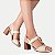 SANDALIA DAKOTA SALTO ALTO ACTIVE CREME FEMININO ADULTO - Imagem 2