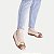 SAPATO PICCADILLY ANABELA BAIXO OFFWHITE FEMININO ADULTO - Imagem 2
