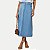 SAIA DOCE TRAMA JEANS COM ELASTANO MIDI FEMININA ADULTO - Imagem 1