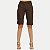 BERMUDA PITT BRIM COM ELASTANO MARROM BÁSICO FEMININO ADULTO - Imagem 1