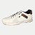 TÊNIS PEGADA CASUAL OFFWHITE COM CADARÇO DE COURO MASCULINO ADULTO - Imagem 1