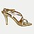 SANDALIA VIZZANO SALTO ALTO FESTA DOURADO FEMININO ADULTO - Imagem 2