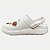 SANDALIA MOLECA CLOG COM APLIQUE BRANCO FEMININA ADULTO - Imagem 2