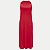 VESTIDO LUNENDER REGATA DE VISCOSE VERMELHO FEMININO ADULTO - Imagem 1
