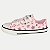 TÊNIS CONVERSE CASUAL DE LONA  ROSA FEMININO INFANTIL - Imagem 1