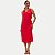 VESTIDO LUNENDER REGATA DE MALHA VERMELHO - Imagem 1