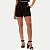SHORT LUNENDER POLIESTER DE ALFAIATARIA PRETO FEMININO ADULTO - Imagem 1